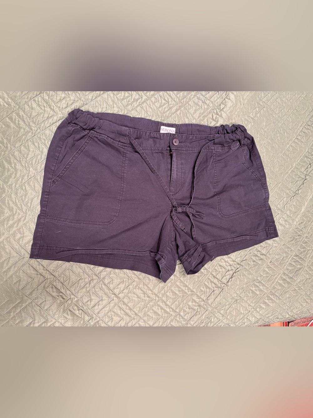 Merona Women's Black Casual Drawstring Shorts